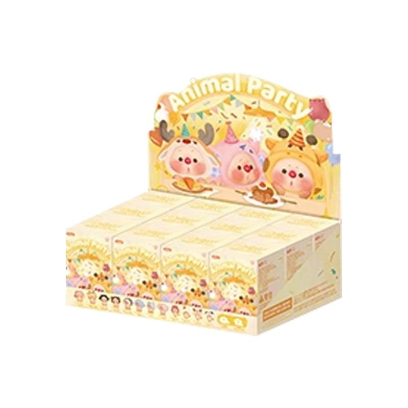 Oyo Jotoys Beertje Dier Liggend Serie Mini Schattig Korrel Handgemaakt Bureau Ornament Speelgoed Verrassingscadeaus Voor Kinderen Volwassenen Kinderverjaardagscadeau