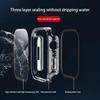 Galvanisiert Wasserdichte Hülle+Glas für Apple Watch 11 10 Hülle 46mm 42mm 45 41 44mm Displayschutz für iWatch 9 8 7 6 5 4 SE