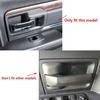 4pcs Interior Door Handle Bowl Cover Trim Frame for Dodge Ram 2011-2017 Chrome