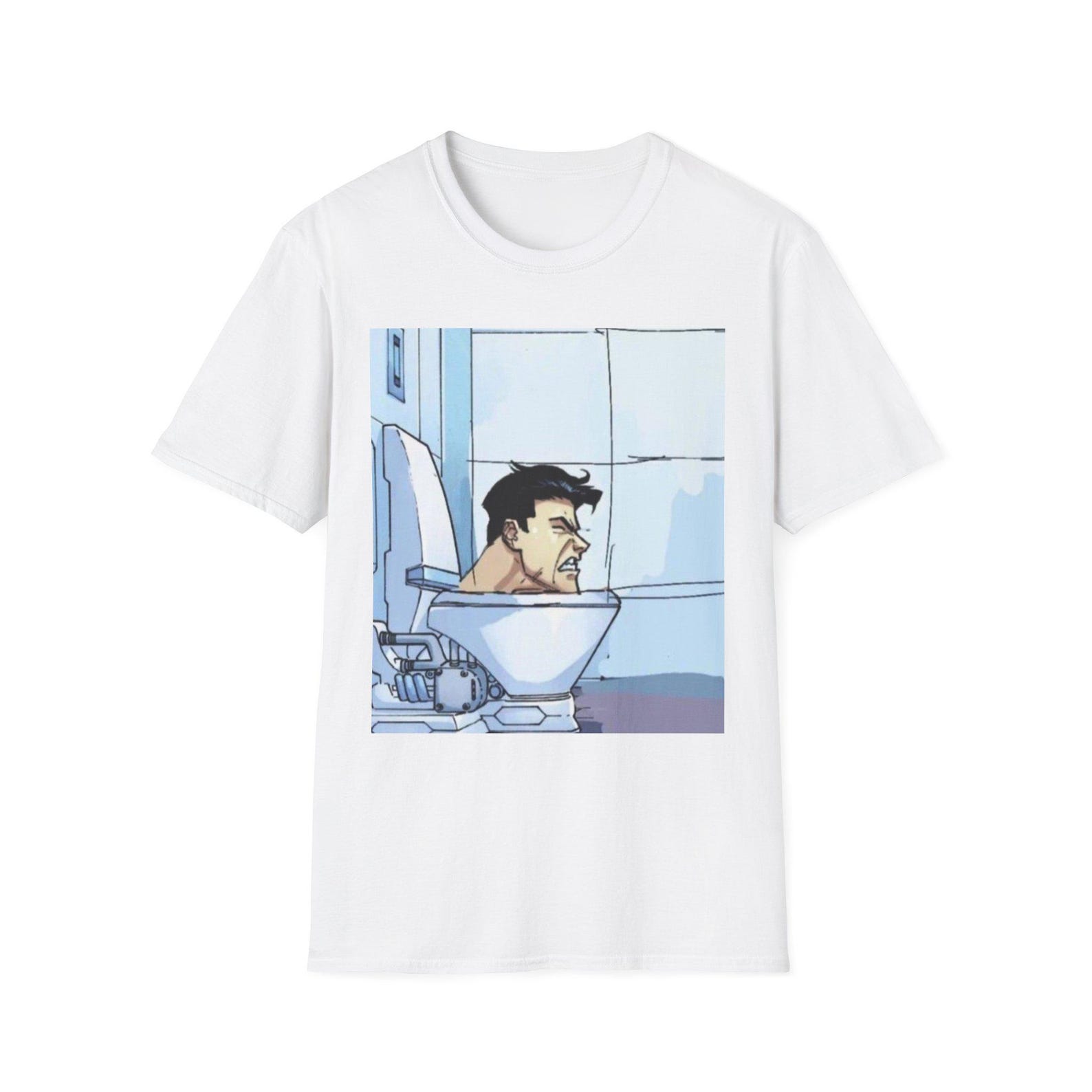 invincible toilet meme , invincible tshirt, graphic clothing, funny clothing, invincible, UNISEX S