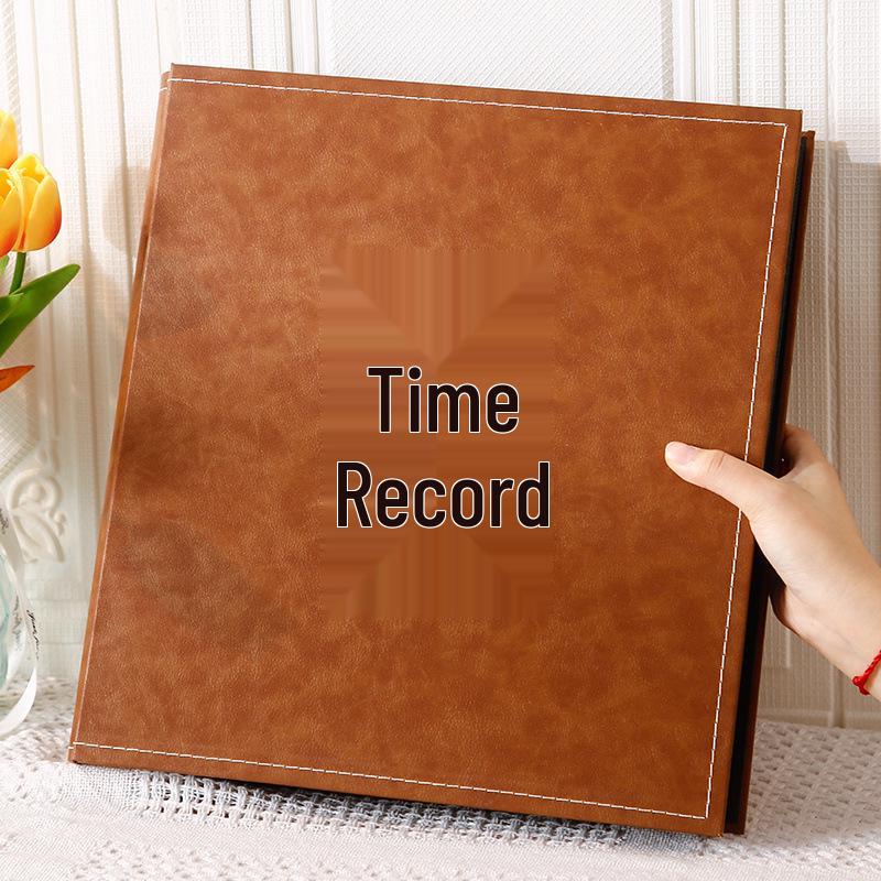 Φωτογραφικό Άλμπουμ 6 ιντσών: 1000 Φύλλα, Μεγάλης Χωρητικότητας, Αναμνηστικό Δερμάτινο Ένθετο για Ζευγάρια & Οικογένειες για Φωτογραφίες 5 ιντσών