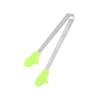 Pinças Mini para Lanches de Silicone e Aço Inoxidável Pegas Antiderrapantes Churrasco Pão Cubo de Gelo Clip Acessórios de Cozinha Churrasco