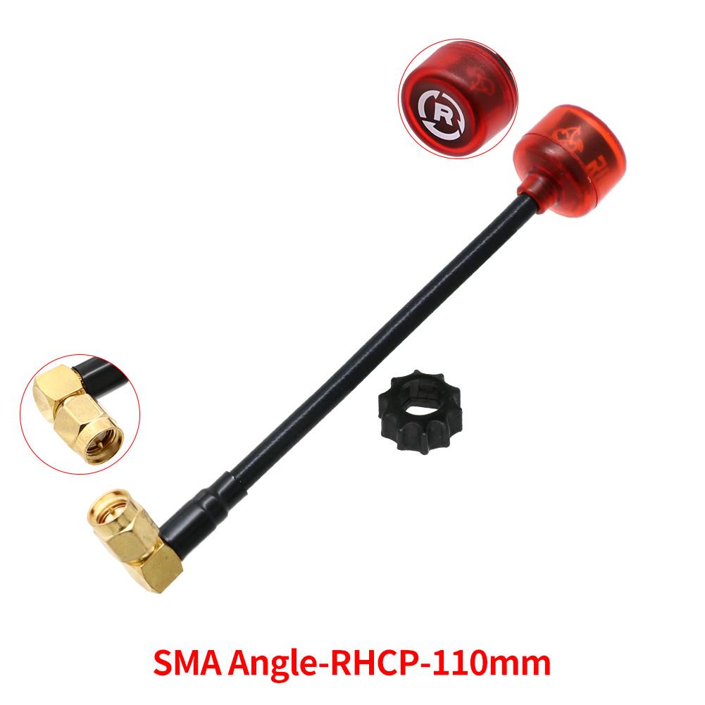 Rush Cherry FPV 5.8G Antenna LHCP RHCP SMA MMCX UFL long range Antenna Connector Adapter Stubby FPV Antenna