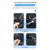 Q50 Bluetooth tuya Door Knobs Fingerprint Lock Handle Door Entrance Passage RFID CardLock With Key Password Lock IP65 waterproof