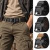 Double Sided Nylon Waist Belt 120cm Length Casual Trouser Belt Unisex Belt  For Daily Casual Wear