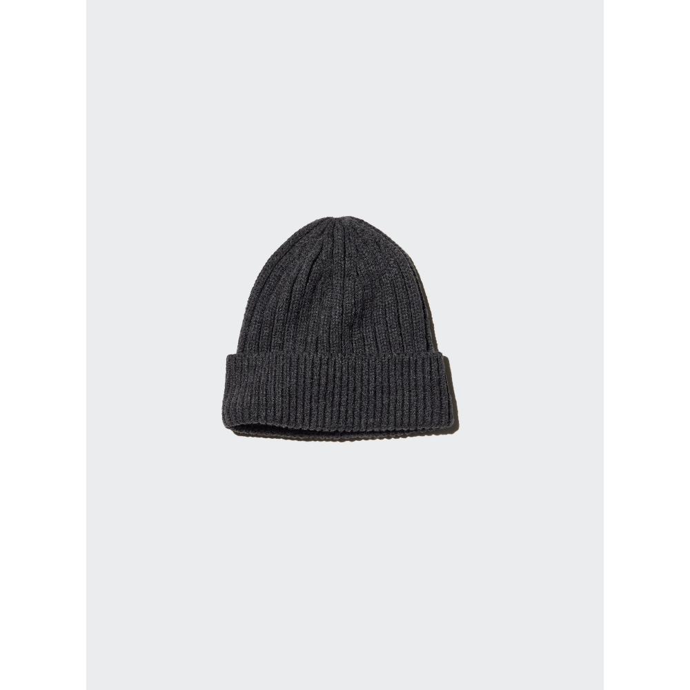 Uniqlo Heattech Rib Beanie Model