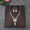 Set di Collana e Orecchini alla Moda in Stile Coreano: Accessori Perfetti per Matrimonio Sposa