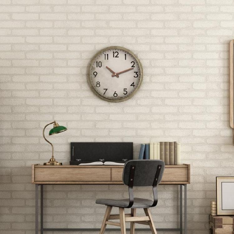 5 Set Lancette Orologio in Legno di Noce per Fai da Te e Riparazione Orologi da 12 14 pollici