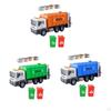 Trash Truck Toy with Light-Up Features for Kids Ages 4-7