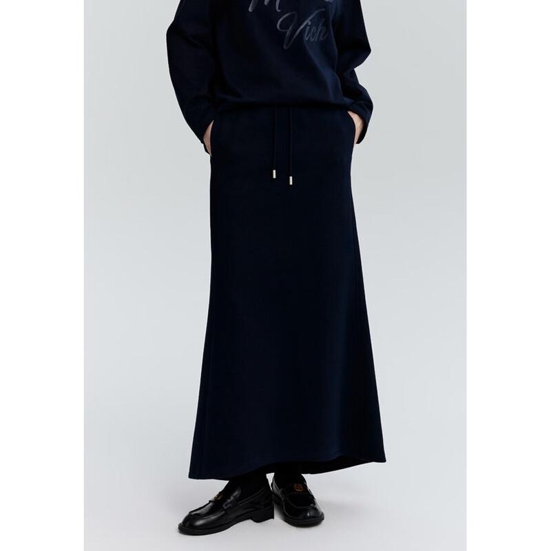 MONOVICH Elegant A-Line Midi Skirt M