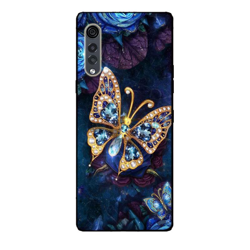 Etui do LG Velvet Czarny Zderzak Silikonowe TPU Miękkie Pokrowiec na Telefon Do LG Velvet 5G LM-G900 Etui Kreskówka Funda Do Etui LG Velvet