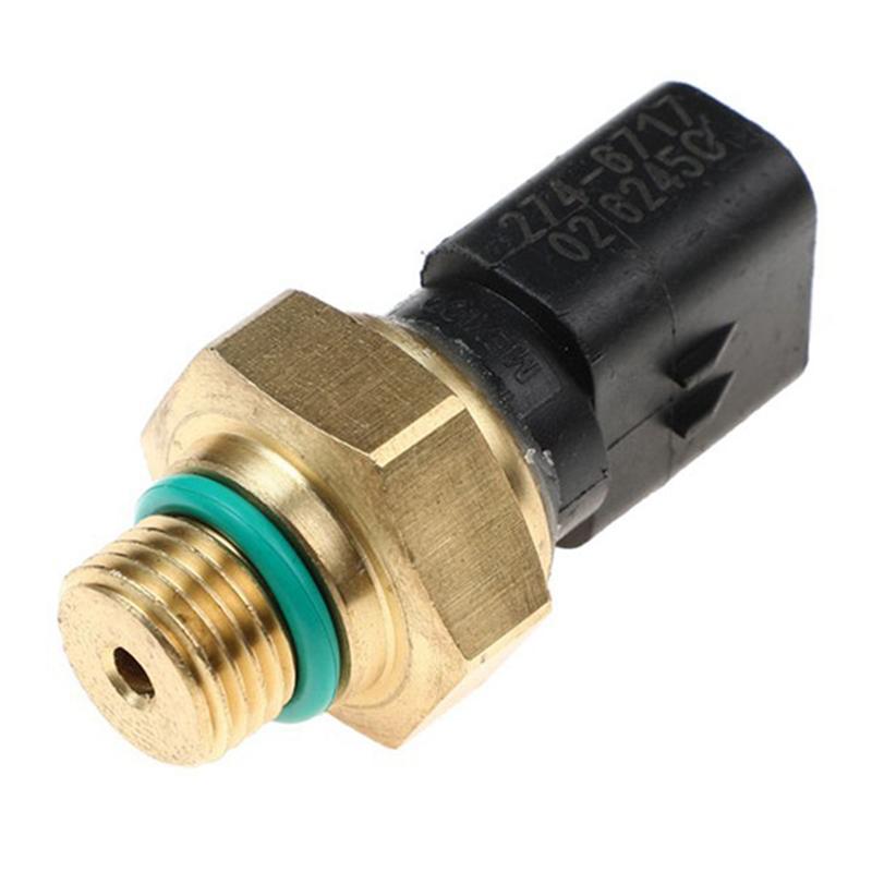 A51K-Oil Pressure Sensor Group GP-Pressure Atmospheric For Caterpillar Cat 274-6717 2746717 Black  gold