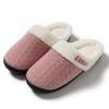 Cross-border Foreign Trade Wholesale Mao Mao Slippers Home Indoor Non-slip Thick-soled Slippers Men's Warm Thickened Cotton Slippers Women