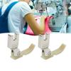 8PCS Presser Foot, Plastic and Stainless Steel Sewing Presser Foot for Industrial Sewing NaMachines, with Sy Installation and Replacement for Most Fab