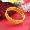 Hollow Carved Retro Bracelet Peacock Open Screen Buckle Bracelet