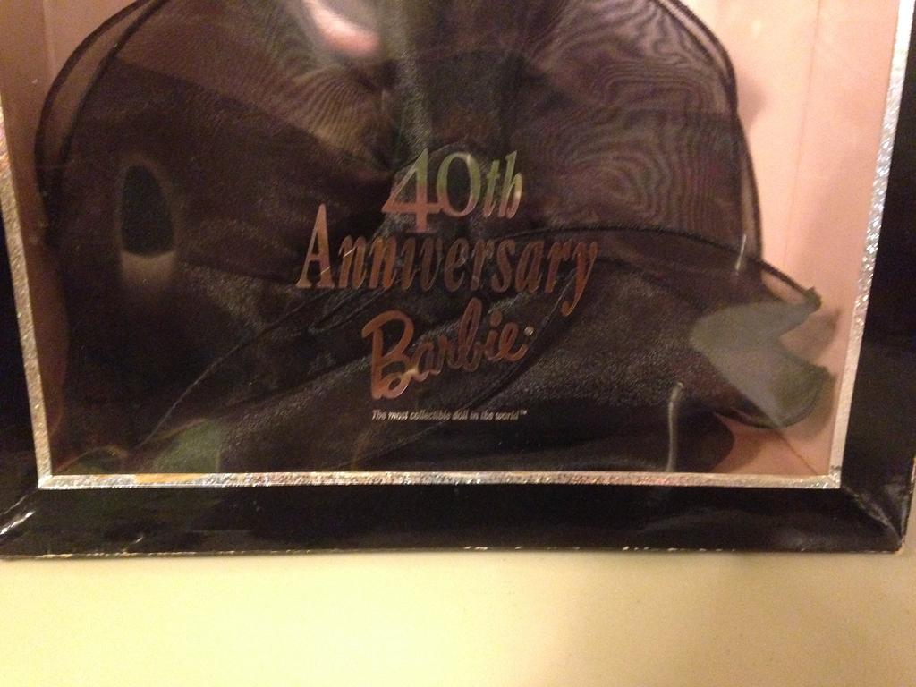40th Anniversary Barbie Doll (Black)