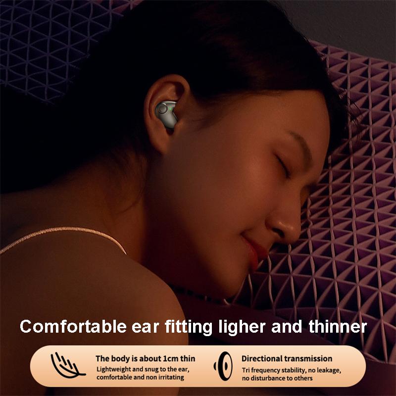 Słuchawki Invisible Sleep Bezprzewodowe słuchawki Bluetooth 5.3 Wodoodporne IPX5 Redukcja szumów Słuchawki douszne Sterowanie dotykowe