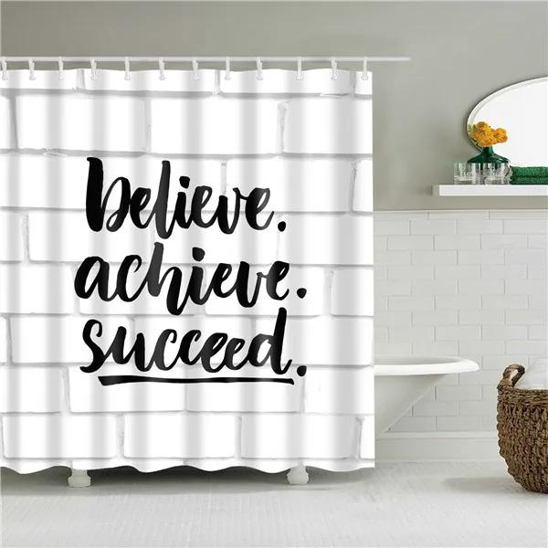 Christmas Shower Curtain Shell Snowman Flower Lighthouse Shower Curtains Bathroom Curtain Frabic Waterproof Polyester with Hooks