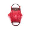 Longchamp Le Pliage Filet Mode Canvas Tragetasche Damen Tragetasche Rot 10121HVH548