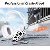 3Pcs/Set For AirPods Max Silicone Protective Case Cow Pattern Earmuff Sleeve Headband Cover Ear Cushion Cover