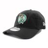 New Era 9TWENTY Strapback Boston Celtics NBA Core Classic Cap In Black (920) [Used]