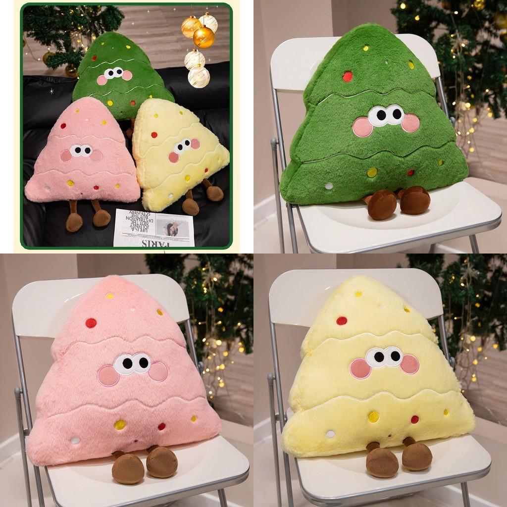 Søt Plysj Juletre Putedukke Mykt Leketøy For Barn Festlig Hjemmedekor Gave