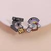 Say Cheese Vintage Instant Camera Enamel Pins Retro Classic Photo Machine Brooches Lapel Badge Jewelry Gifts for Friends