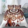Dreamcatcher Duvet Cover Set King Size Boho Dream Catcher Bedding Set Microfiber Bohemian Style Comforter Cover For Girls Women