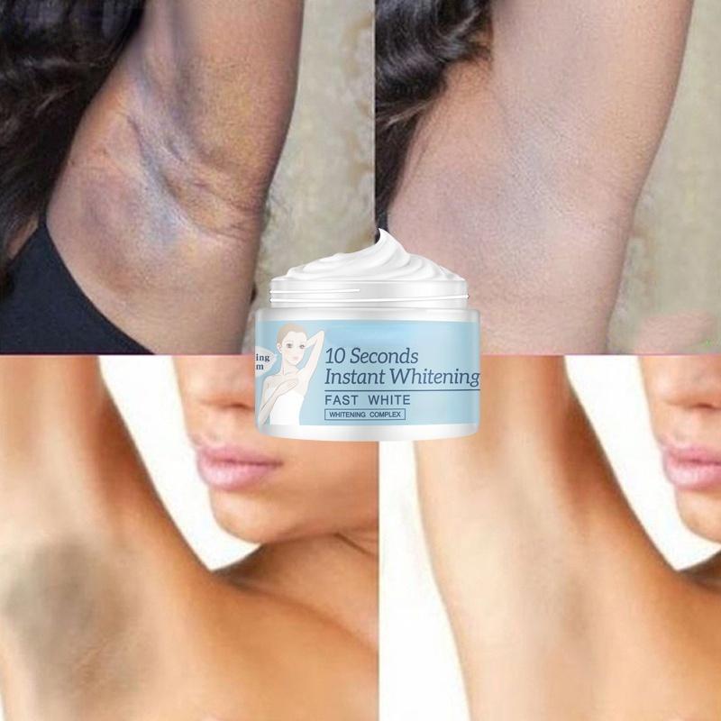 10 Seconds Fast Whitening Cream Underarm Armpit Whitening Cream Legs Knees Private Parts Body Whitening Cream