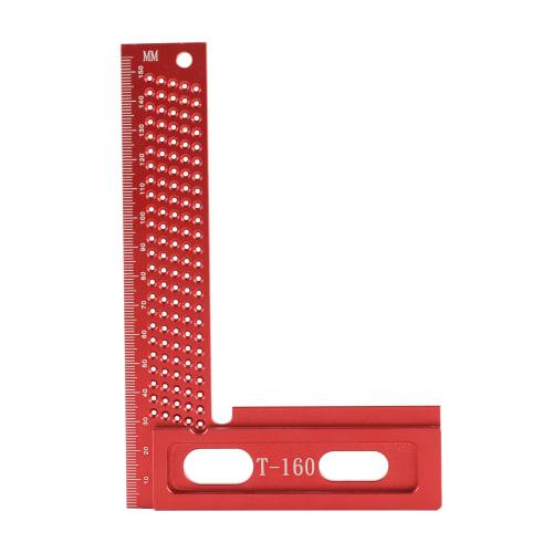 HFS (R) T-Square, Square, Direct Marking, High Precision, 1mm, Carpentry, Woodworking, Marking Range: 0-130mm
