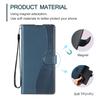 For Samsung Galaxy S25+ Case Dots Imprinted PU Leather Flip Phone Cover with Card Slot, Strap