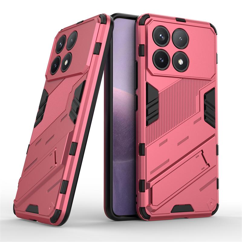Holder Case For Xiaomi Poco X6 Pro Cover For Poco X6 Pro Capas Phone Back Bumper Kickstand Shockproof Cover Poco X6 Pro Fundas