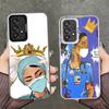 Doctor Nurse Cartoon Soft Phone Case for Samsung A17 A16 A15 A14 A13 A57 A56 A55 A54 A53 A37 A36 A35 A34 A33 A26 A25 A24 A23 A52