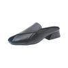 Baotou Spring and Autumn Slippers Women's Medium Heel Casual Fashion Slippers
