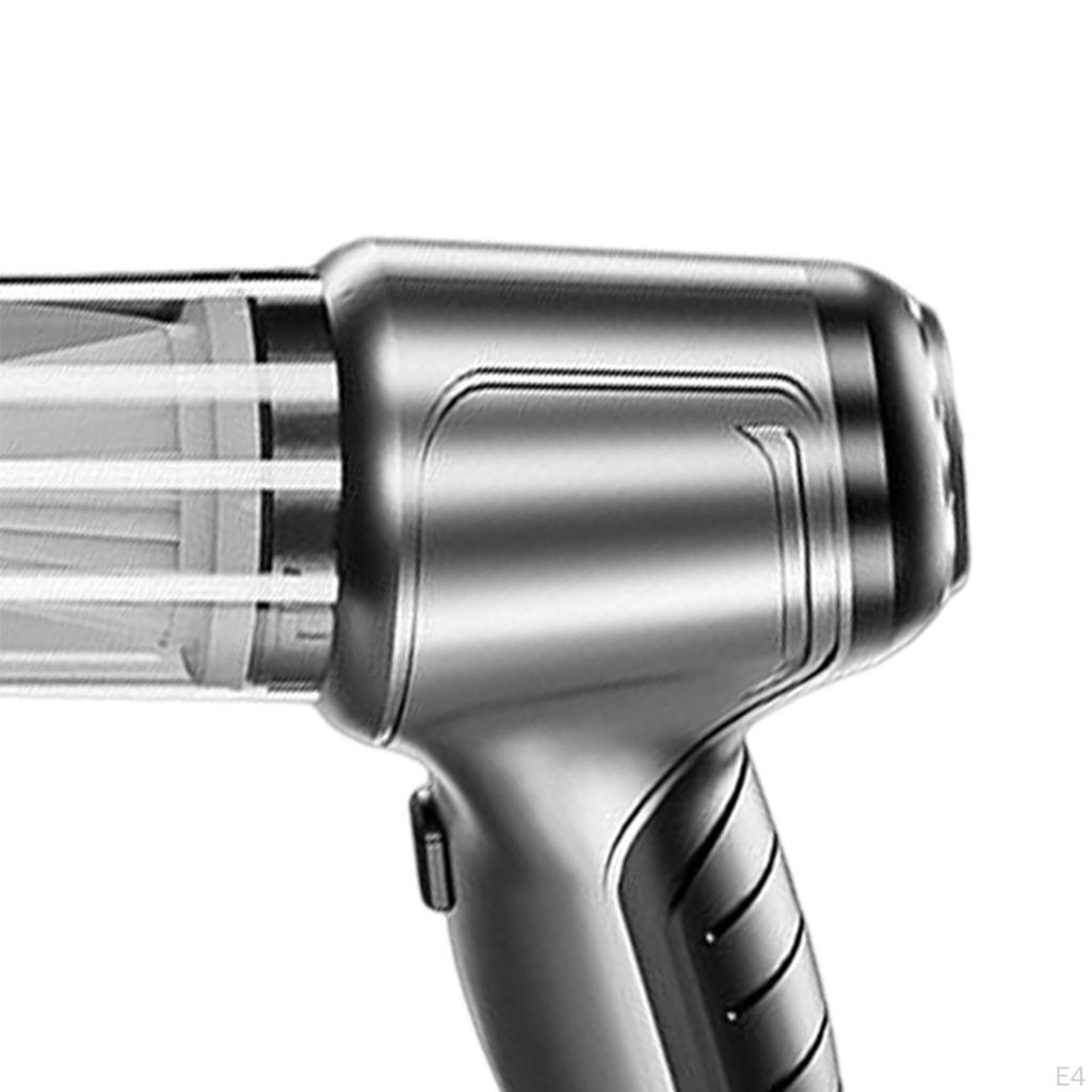 Car Vacuum Cleaner Cordless Handheld USB Rechargeable 120W High Power Pet Hair Cleaning