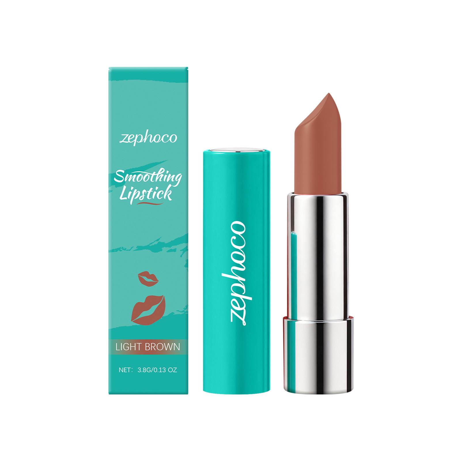 Zephoco Light Brown Moisturizing Lip Gloss - Smooth, Glossy, Non-Staining, Easy-to-Apply Makeup