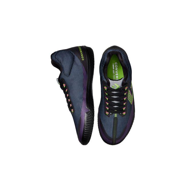 Converse All Star Pro BB Mid Soundwave Unisex Sneakers Black White Nightfall-Violet 170763C
