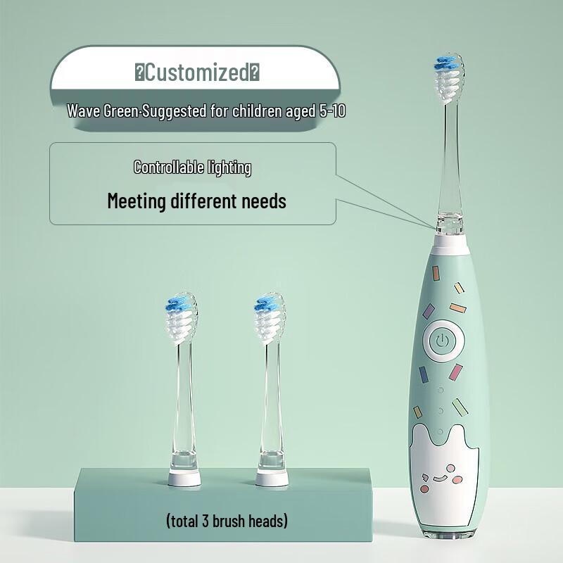 KUTA Kids Ice Cream Electric Toothbrush (6-10 Years)