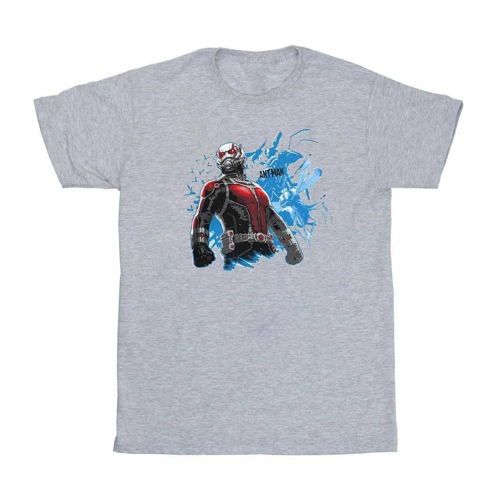 Ant-Man Herren Stehkragen Baumwoll-T-Shirt