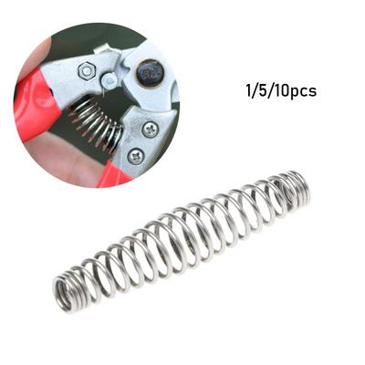 1/5/10pcs Quality Steel Compression Spring Gardening Scissors Accessories Tool Compression Spring Gardening Springs