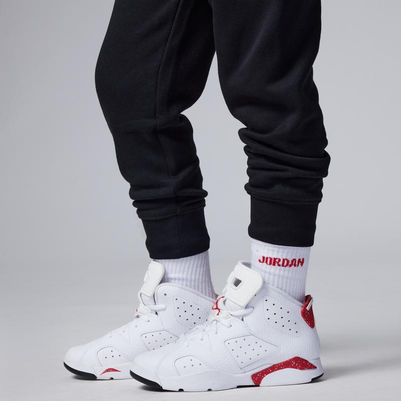 Jordan Ensemble Sweat à Capuche et Pantalon de Survêtement Imprimé Logo Enfant Vêtements de sport pour enfants Noir FB9463-010