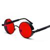New Round Metal Sunglasses Steampunk Men Women Fashion Glasses  Designer Retro Vintage Sun Glasses UV400 Gafas De Sol