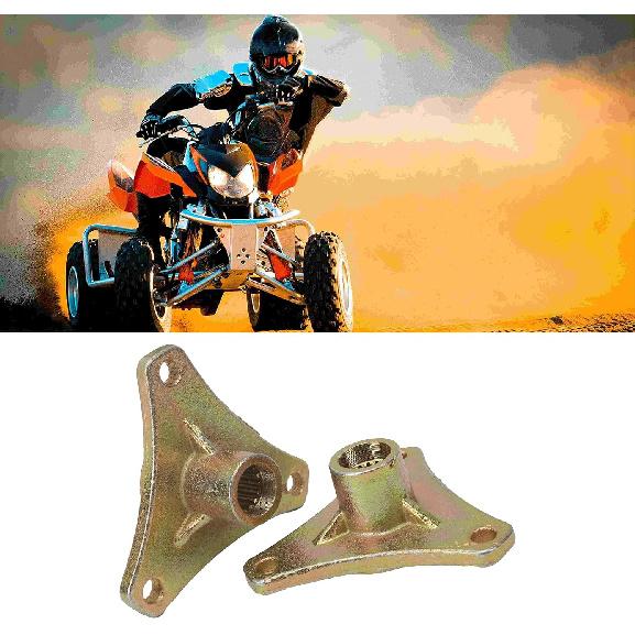 Spline Wheel, 2Pcs 17T Rear Axle Hub Steel Alloy Wheel Fit For Go Kart