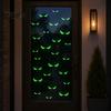 Glow In The Dark Stickers Halloween Demon Eye Wall Stickers, Scary Luminous Ghost Waterproof Fluorescent Decals Eyeball Decals, Self-Adhesive