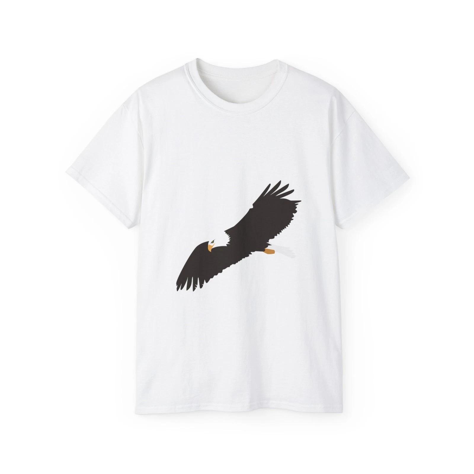 Eagle Hawk Bird Wildlife Wilderness Nature | Custom Graphic T-Shirt S