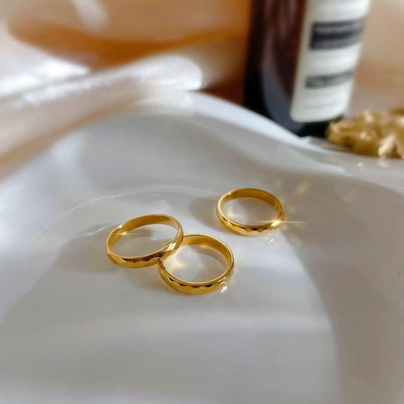 Fashion 2mm Thin Stainless Steel Ring for Women Men High Polished Wedding Engagement Promise Rings Trendy Female Stackable Ring