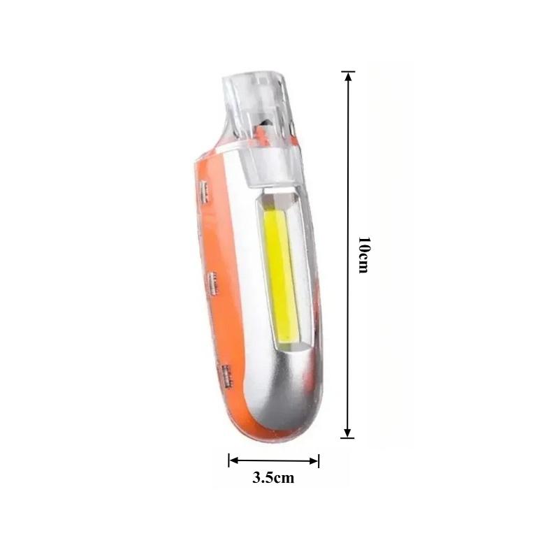 EDC Multi-Functional Powerful Whistle Light USB Rechargeable Key Chain LED Flashlight 3-speed Adjustment Emergency Torch For Dog Bird Training
