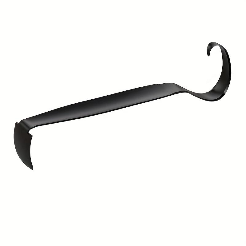 

Инструмент для обрезки керамики из нержавеющей стали | Двусторонний металлический инструмент для лепки и резьбы для художников по глине и керамике | Эргономичная ручка | Прочный чёрный