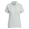Adidas Golf Adizero Twist Knit Ventilerende Kortarmet Skjorte for Wonder Silver Damer,