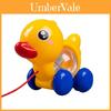 Plastic Educational Play Car With Rope Connected Duck For Kids Ages 1 To 3
